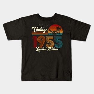 Vintage 1955 Shirt Limited Edition 65th Birthday Gift Kids T-Shirt